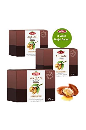 Otacı Argan El Ve Vücut Sabunu 100 Gr. x 3 Adet