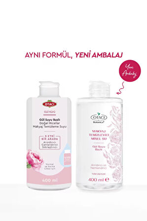 OTACI GÜL KÜRÜ MİCELLAR MAKYAJ TEMİZL. SUYU 400ml.