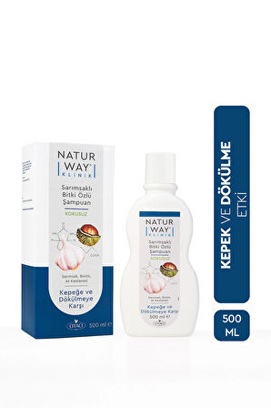 Otacı Naturway Sarımsaklı Bitki Özlü Kepek ve Dökülmeye Karşı Şampuan 500 ml