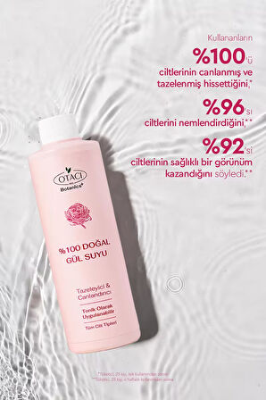 Otacı Gül Kürü Gül Suyu Tonik 250ml
