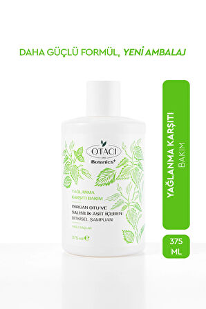 Botanics + Yağlanma Karşıtı Bakım - Isırgan Otu ve Salisilik Asit İçeren Bitkisel Şampuan