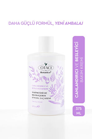 Botanics + Canlandırıcı & Besleyici Bakım- 10 Bitki Özü ve Biotin İçeren Bitkisel Saç Kremi