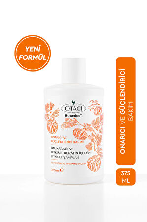 Botanics + Onarıcı & Güçlendiri Bakım- Balkabağı ve Bitkisel Keratin İçeren Bitkisel Şampuan