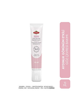 Otacı Gül Kürü Göz Çevresi Bakım Kremi 15 ml