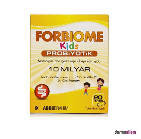 Forbiome Kids Probiyotik 10 Milyar 20 Saşe