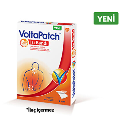 VoltaPatch Isı Bandı 3 Kutu (6 Adet)-SKT:01/2024