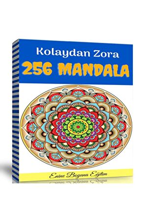 Kolaydan Zora 256 Mandala Kitabı