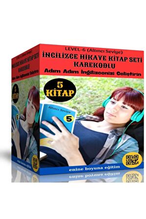 Ingilizce Hikaye Seti Level-6 (KAREKODLU 5 KİTAP)