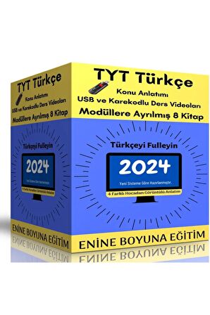 2024 Tyt Türkçe Modüler Kitap Seti (GÖRÜNTÜLÜ ANLATIMLI)