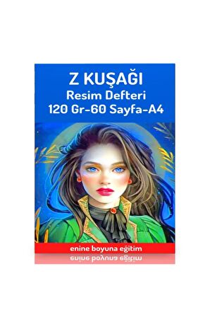 Z Kuşağı Resim Defteri (a3 Resim Defteri)