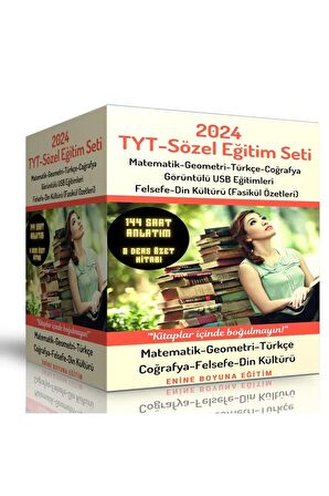 2024 Tyt-sözel Eğitim Seti (144 SAAT ANLATIM)