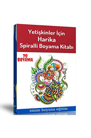 Yetişkinlere Harika Boyama Sayfaları Kitabı