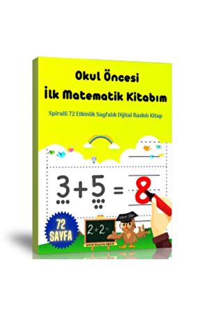 Enine Boyuna Okul Öncesi Ilk Matematik Kitabım