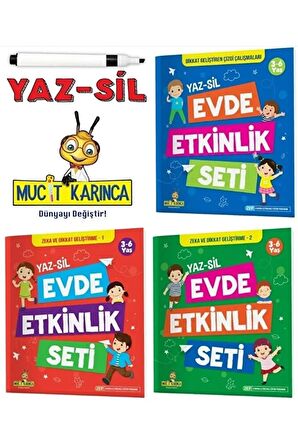 3-6 Yaş Evde Etkinlik Eğitim Seti