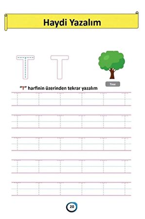 Okul Öncesi Alfabe Öğreniyorum Kitap Seti (yaz-sil)