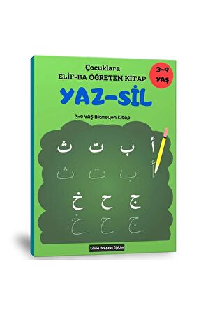 Elif-ba Öğreten Yaz-sil Kitabı