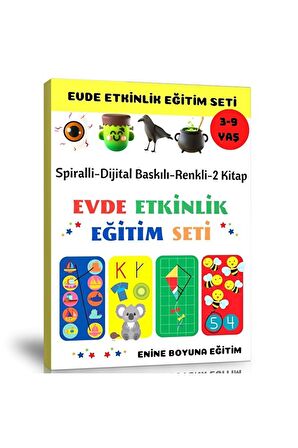 Evde Etkinlik Eğitim Seti (3-9 Yaş)