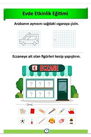 Evde Etkinlik Eğitim Seti (3-9 Yaş)