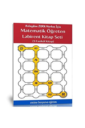 Matematik Öğreten Labirent Kitap Seti (5 Fasikül Kitap)