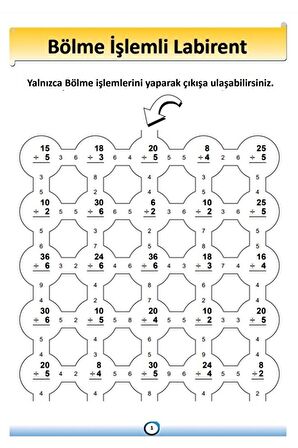 Matematik Öğreten Labirent Kitap Seti (5 Fasikül Kitap)