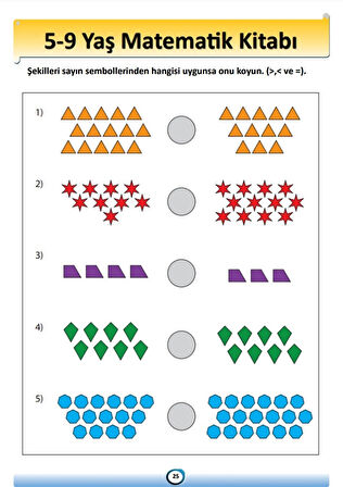 5-9 Yaş İçin Matematik Öğreten Kitap Seti (2 Süper Kitap)