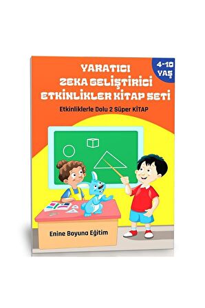 Yaratıcı Zekâ Geliştirici Etkinlikler Kitap Seti (4-10 Yaş)