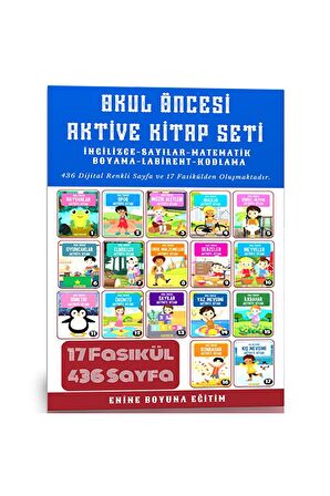 Okul Öncesi Aktivite Kitap Seti (17 Fasikül)