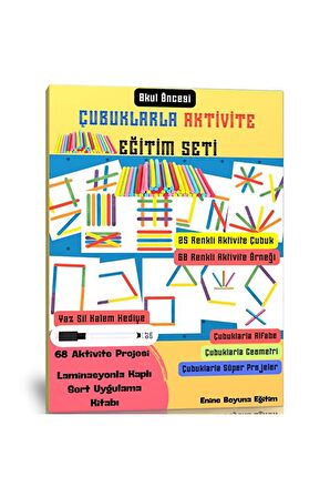 Okul Öncesi Çubuklarla Aktivite Eğitim Seti