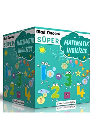 Okul Öncesi Süper Matematik – Ingilizce Eğitim Seti