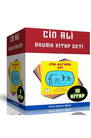 Cin Ali Okuma Kitap Seti (10 Kitaplık Seri)