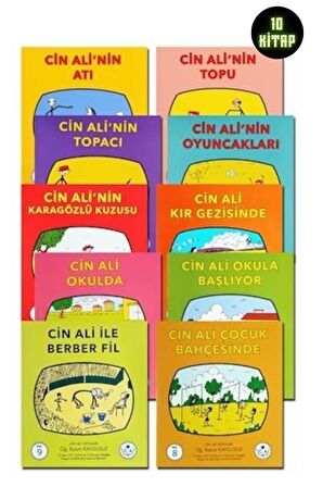 Cin Ali Okuma Kitap Seti (10 Kitaplık Seri)