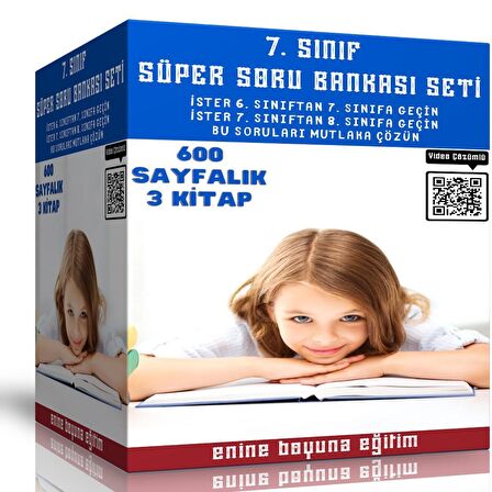 7. Sınıf Süper Soru Bankası Seti (Tüm Dersler)