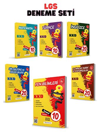 LGS Kazandıran DENEME Seti (6 Kitap 90 Deneme)