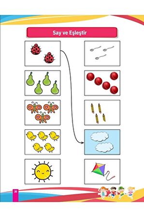 Okul Öncesi Ve Birinci Sınıf Ve Ikinci Sınıf Süper Matematik Kitap Seti (2 SPİRALLİ KİTAP)