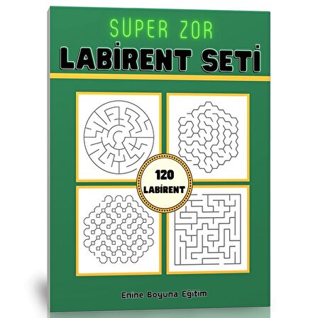 Süper ZOR Labirent KİTAP SETİ