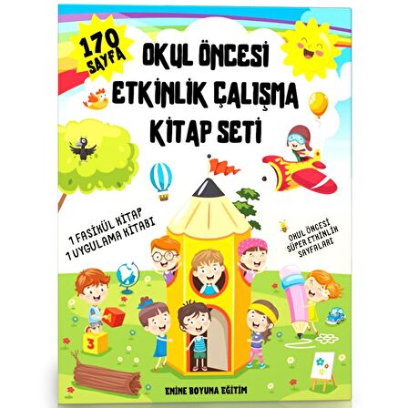 Okul Öncesi Etkinlik Çalışma Kitap Seti (2 Kitap)