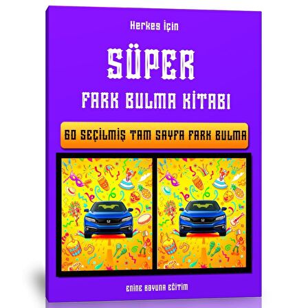 Herkes İçin SÜPER Fark Bulma Kitabı