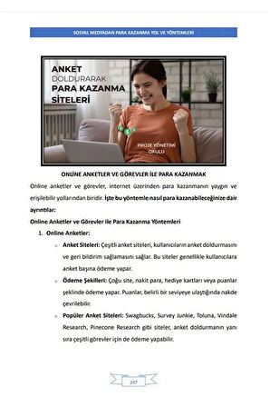 İnternet ve Sosyal Medyadan PARA KAZANMANIN Yolu (340 Sayfa-RENKLİ)