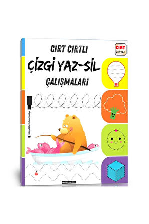 Cırt Cırtlı Çizgi YAZ-SİL Çalışmaları