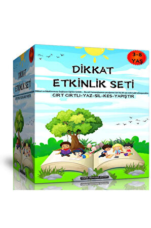 3-8 Yaş Dikkat Etkinlik Seti