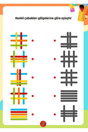 Okul Öncesi Eşleştirme Kitap Seti (YAZ-SİL)