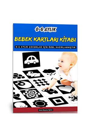 0-6 AYLIK Bebek Kartları Kitabı (Laminasyonlu)