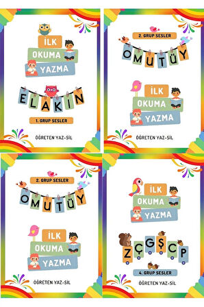 İlk Okuma Yazma YAZ-SİL Kitabım