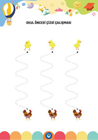 Çizgi Çalışması YAZ SİL Kitabı