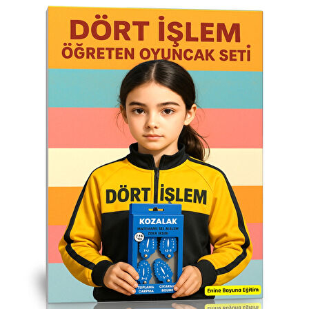 Çocuklara Dört İşlem Öğreten Oyuncak Seti (7-12 Yaş)