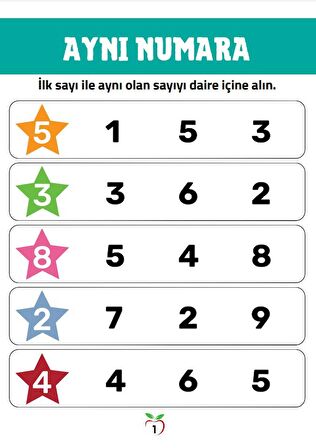 Okul Öncesi Sayılar YAZ-SİL Kitabı (Yaz-Sil Kalem Hediyeli)