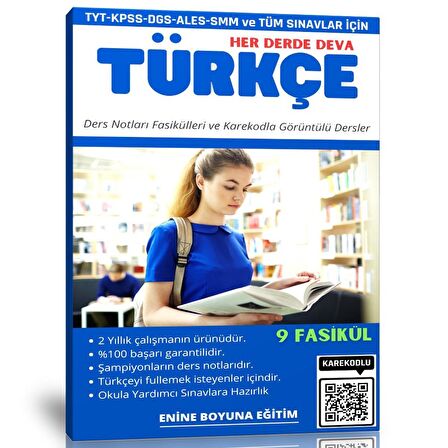 Her Derde Deva TÜRKÇE (9 Fasikül Konu Anlatımı)