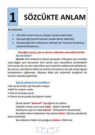 Her Derde Deva TÜRKÇE (9 Fasikül Konu Anlatımı)