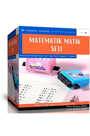 Çocuklar İçin Matematik Matik Seti