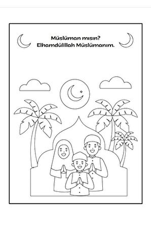 İslami Boyama Kitap Seti (4 Kitap)